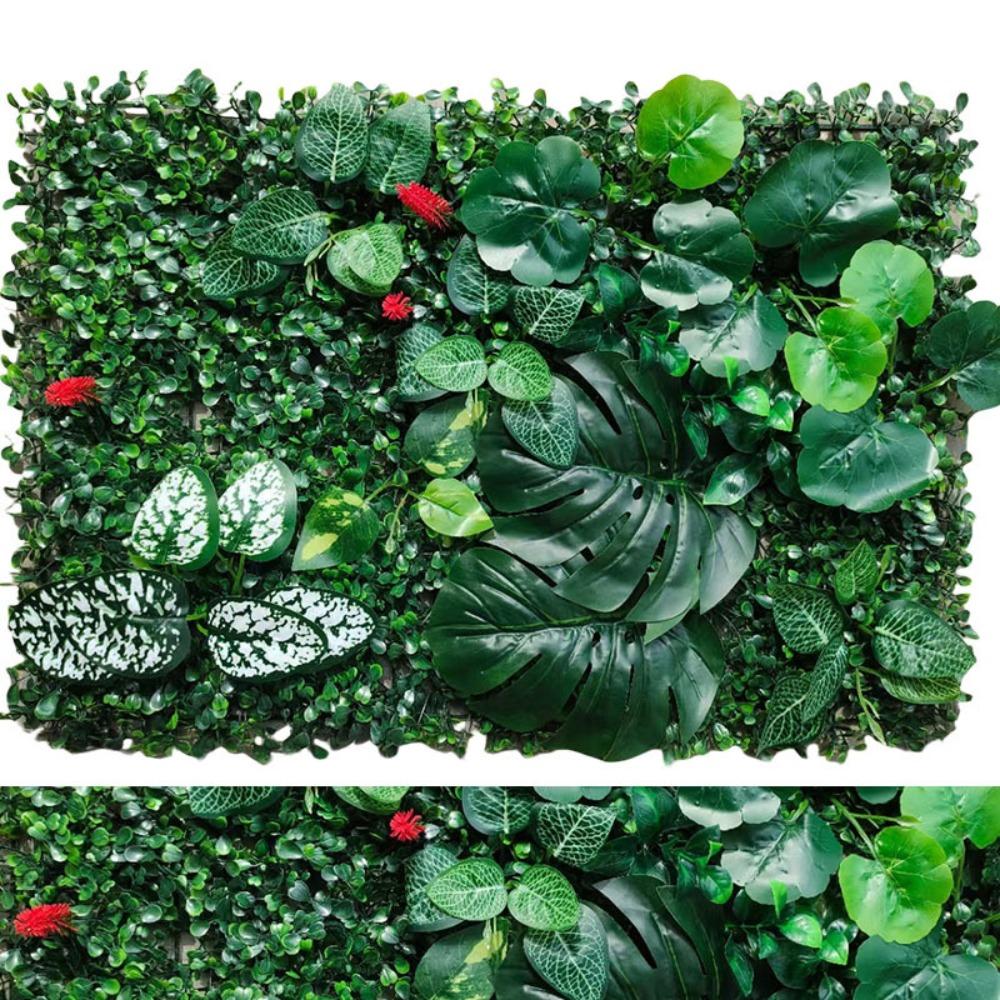 Цветок Искусственное Растение Стеновая Панель Сделай Сам Симуляция Лист Клена Дом Сад Забор