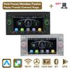 Автомагнитола 2 DIN, 7 дюймов, для Ford Focus 2007 Mondeo S-max C MAX Kuga Galaxy Fiesta Transit Fusion, Android Auto, Мультимедийный плеер