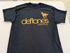 DEFTONES White Pony Желто-белый логотип Черная унисекс футболка Размер S-5XL