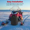 600D TPU Snowmobile Cover Waterproof 119 to 127 Inches Compatible with Polaris RMK INDY for Ski-Doo for Arctic Cat for Yamaha