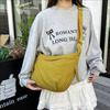 Solid Color Women's Shoulder Bag Simple Single-shoulder Bag Fashionable Underarm Bag  Work Travel