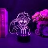 Светодиодный светильник Hunter X Hunter Killua Zoldyck, акриловая фигурка, ночник для декора спальни, настольная лампа, подарок на день рождения для детей, HxH