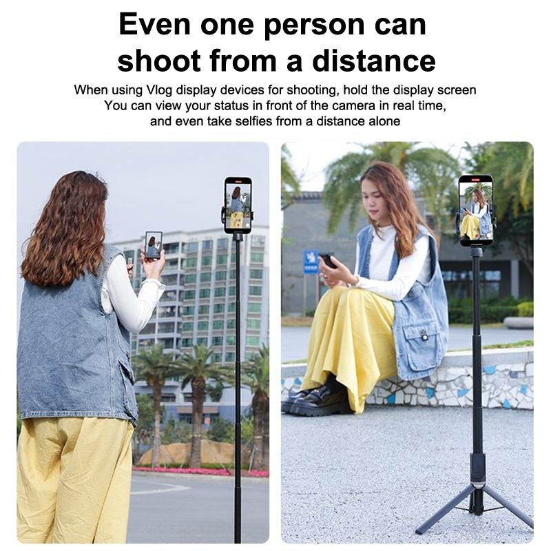 Экран монитора для селфи Vlog для iPhone, Android, Xiaomi, Samsung, задняя камера смартфона, беспроводной магнитный экран монитора для селфи
