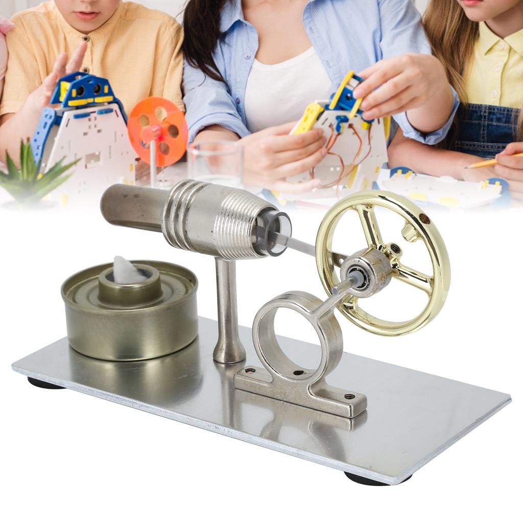 Модель двигателя Стирлинга Двигатель внешнего сгорания Научный эксперимент Образовательная игрушка