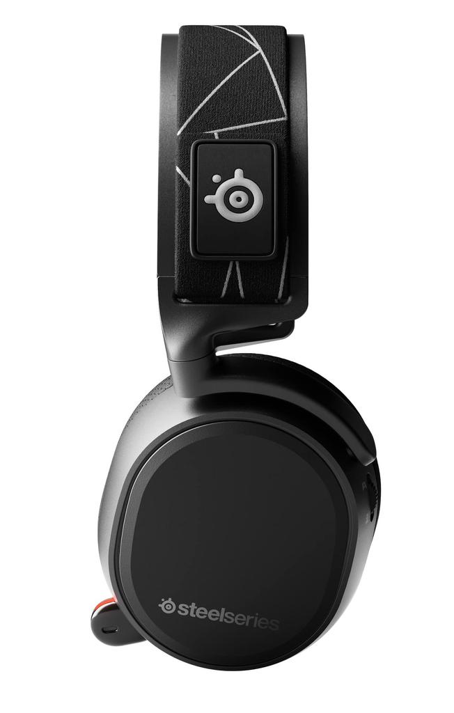 SteelSeries Arctis 9 Wireless Gaming для гарнитуры размера M, Беспроводная, Совместимость 2,4 ГГц/Bluetooth, Закрытого типа, ПК, PS5, PS4, Черный, (Код продукта