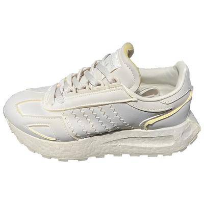 Originals Retropy E5 Шнуровка Нескользящие Прочные Легкие Низкие Повседневные Кроссовки Женские Серый Желтый IF0423