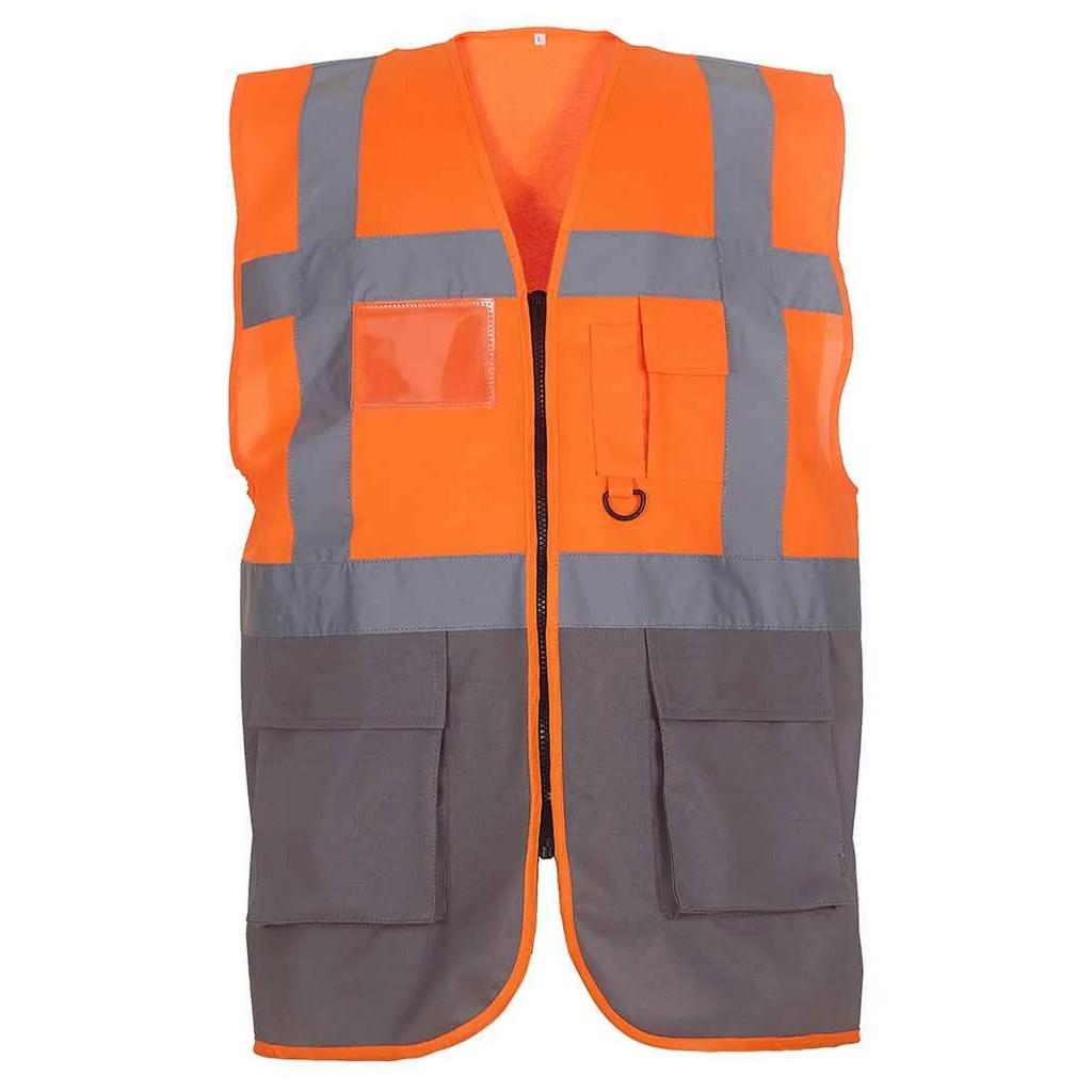 Yoko Unisex Adult Executive Recycled Hi-Vis Waistcoat