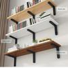 Wall-Mounted Shelf Storage Hanging Extra-thick Wood Wood Board Bracket Easy To Install Space-Saving Storage Rack