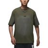 Flight Essentials 85 Удобная футболка с круглым вырезом и коротким рукавом, мужские футболки, средне-оливковый цвет FZ1915-222