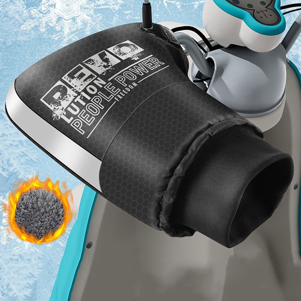 1 пара муфт для руля мотоцикла, зимнее снаряжение, рукавицы, теплые перчатки, водонепроницаемые наручники, чехлы для ручек велосипеда, утеплители