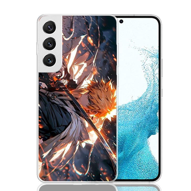 Чехол для телефона Kurosaki Ichigo Bleach для Samsung Galaxy S26 S25 Edge S24 S23 FE S22 Ultra S21 Plus S20 + Fundas Cover Coque Galaxy