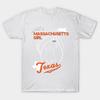 T Shirt Women Massachusetts Texas Harajuku Print Kawaii Tshirt Summer Short Sleeve Female T-Shirt Top Tee