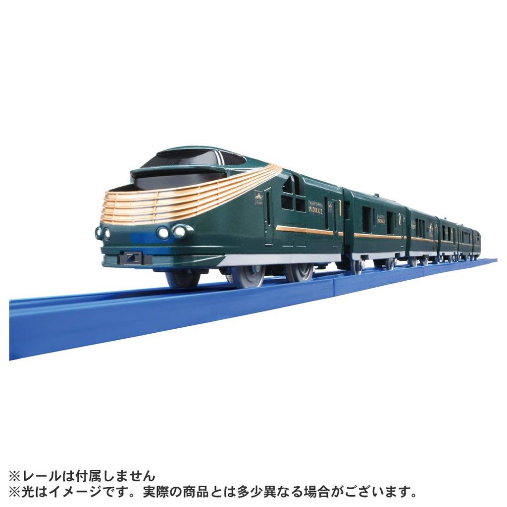 TAKARA TOMY "PLARAIL Cruise Train DX Series TWILIGHT EXPRESS Mizukaze" Train Train Toy 3 Years Old and Above Toy Safety Standards Passed ST Mark