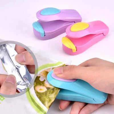 Кухонные аксессуары, инструменты, мини-портативный зажим для еды, машина для термосварки, упаковщик для домашних закусок, упаковщик, кухонная утварь, гаджет