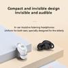 Слуховые аппараты Bluetooth-совместимые 5.3 Наушники Невидимый слуховой аппарат Ушное слуховое устройство Шумоподавление Беспроводные вставные наушники