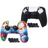 JYXETOV PS5 Controller Cover Free 8 Button Silicone Can Be Charged with the Original Suitable for Printing Pattern 1pc/2pcs (28 Options), Cap,