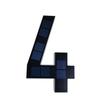 6.7IN Solar Lighted House Numbers Light No Wiring LED Address Numbers Signs  Party Centerpiece