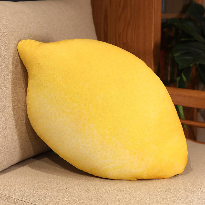 Creative Fruit Strawberry Throw Pillow Plush Toy Durian Doll Sofa Pillow Cushion Girl Soothing Doll