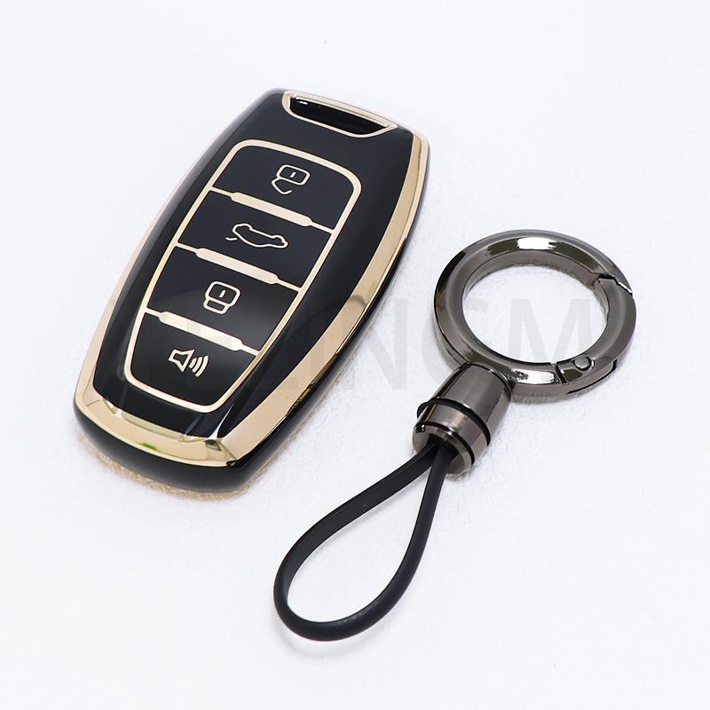 4 кнопки ТПУ чехол для ключа автомобиля для Great Wall Haval Jolion 2022 F5 F7 F7X F7H H2S GMW Dargo H6 H7 H4 H9 оболочка брелок аксессуары