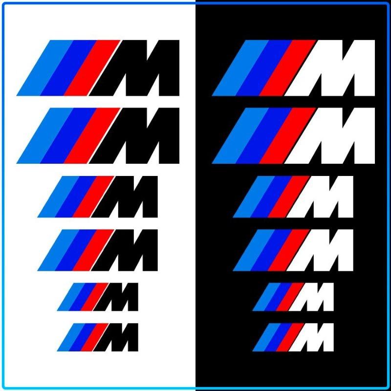 Наклейка на суппорт M-Badge, термостойкая, для модификации тормозов, 3D-наклейка для BMW Серии 1 2 3 4 5 6 7, X1 X3 X4 X5 X6