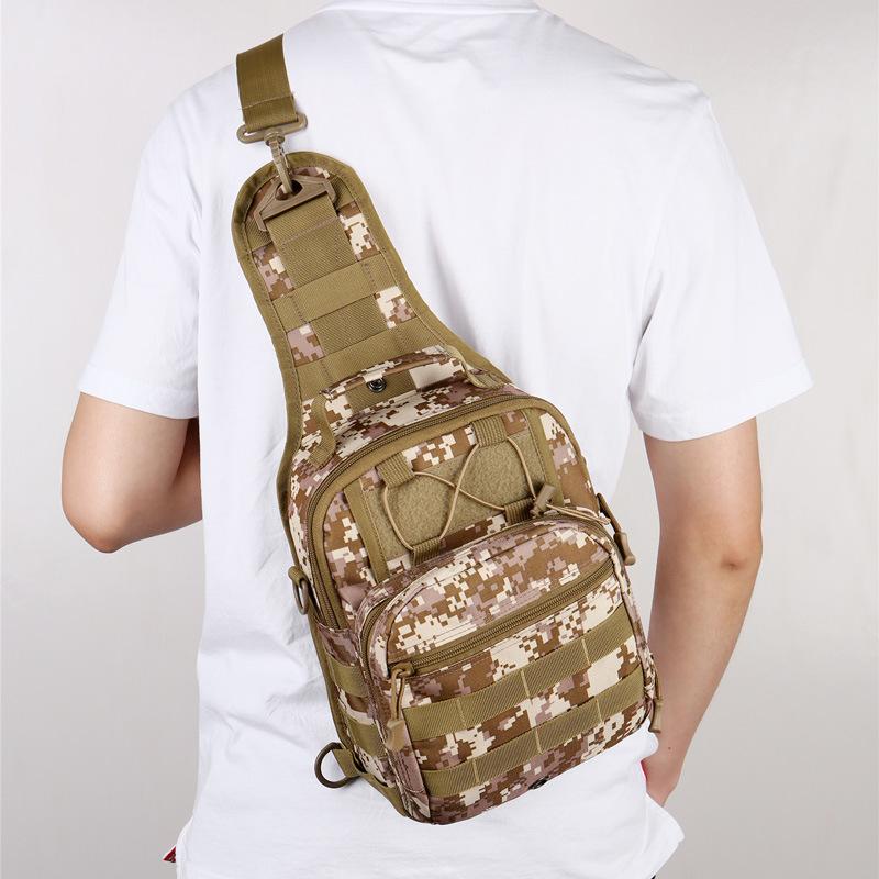 Мужская уличная сумка через плечо нагрудная велосипедная многофункциональная сумка через плечо