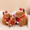 Adorable Brown Capybara Plush Toy Soft Cuddly Cushion For Christmas Decor 30cm To 50cm