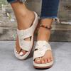 Fashion 2024 Fashion Women's Summer Open Toe Shoes Women's Light Slippers Breathable Wedge Shoes Thick Sandals