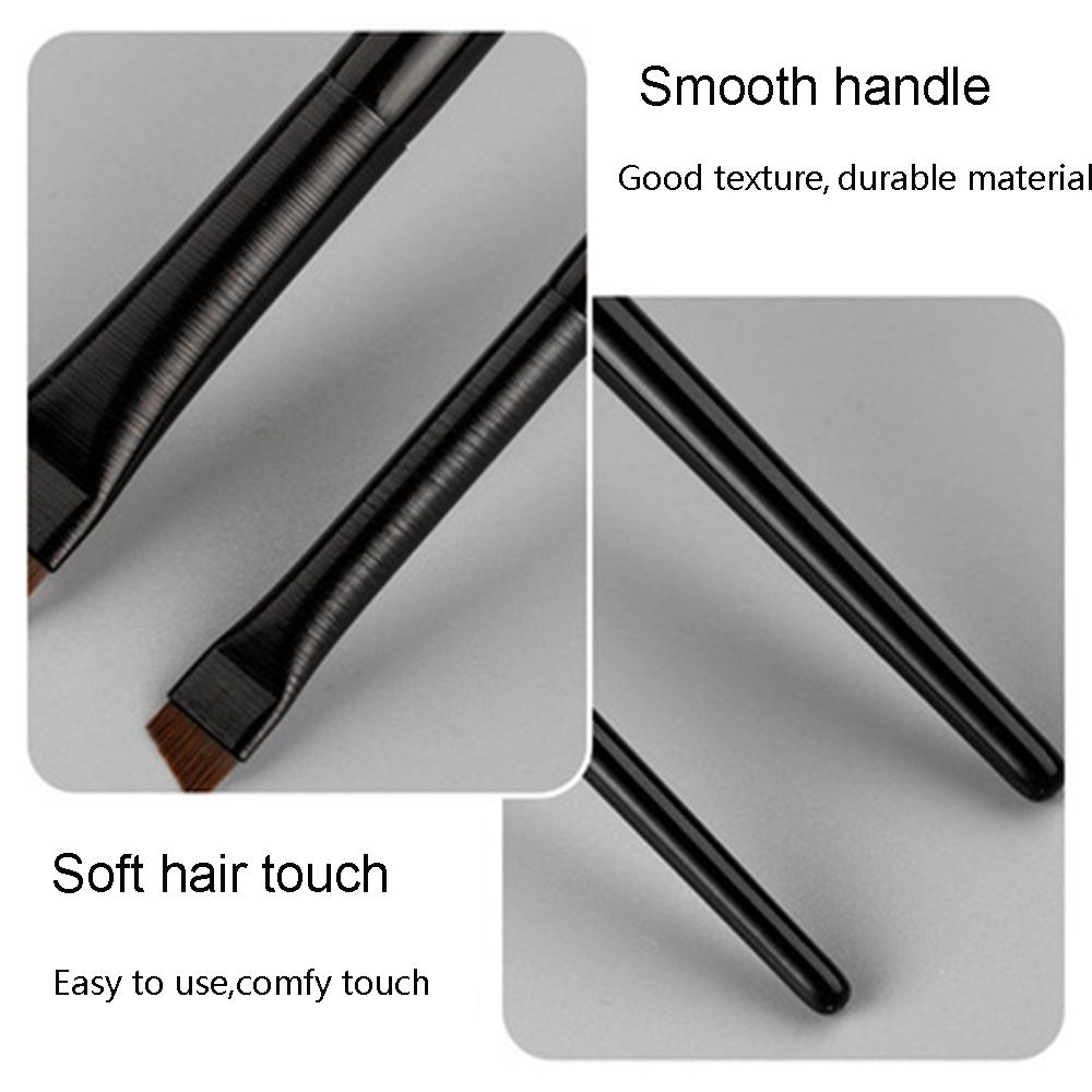 Synthetic Fiber Eyebrow Eyeliner Brush Makeup Brushes Eye Liner Brow Brushes Brow Contour Brush