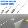 Набор насадок для мойки высокого давления Система быстрого подключения Насадка для чистки Удлинитель из нержавеющей стали для чистки кондиционеров с режимами многократного распыления