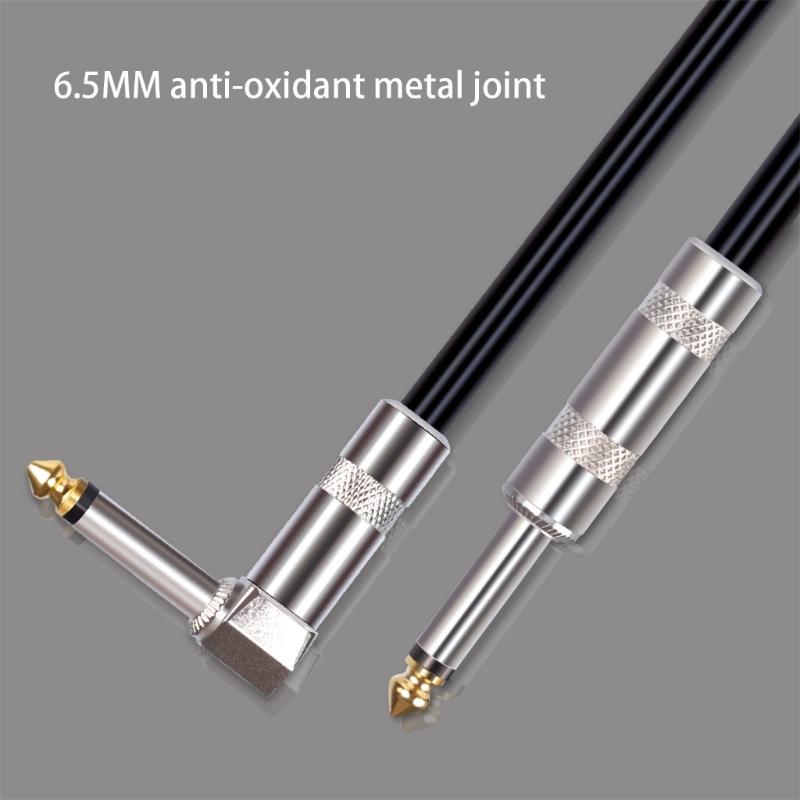 Гитарный кабель Гитарные аксессуары Кабель для клавишных инструментов 6,35 мм Профессиональный гитарный кабель Кабель для электроинструмента Инструментальный кабель