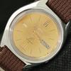 Б/у JAPAN SEIKO 5 AUTOMATIC 7009A МУЖСКИЕ СТАРЫЕ ОРИГИНАЛЬНЫЕ ЧАСЫ С ЦИФЕРБЛАТОМ a416126-2 R10621f-a416126