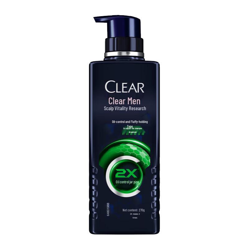 Шампунь Clear Men Scalp Активный контроль жирности и объем, против перхоти