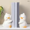 1 пара, конец книги, мультяшная противоскользящая сверхмощная смола, ремесло, домашний офис, настольный держатель для пробки для книг, орнамент в виде животного, фигурка, статуэтка