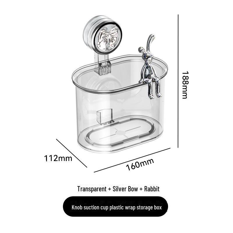 Настенный органайзер для пластиковых пакетов на присоске