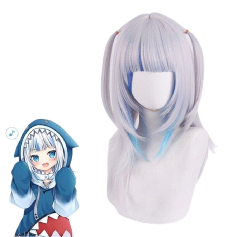 Enhance Your Costume With The Hololive Gawr Gura Cosplay Wig Premium Quality For Carnival And More