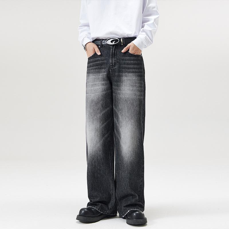 Мужские свободные джинсы y2k Vintage Casual Baggy Jeans Denim Pants Брюки Широкие брюки Джинсы для мужчин Streetwear