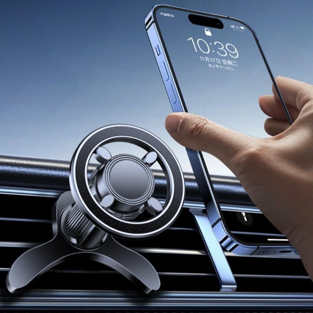 Alloy Car Phone Holder Magnetic Cell Phone Mount New Car Phone Rack for Car Interior