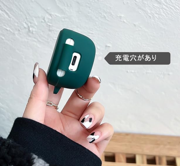 KOMININA Case for Audio Technica Wireless Earphone Case Silicone Material Shockproof Waterproof Dustproof Clear Simple Earphone Cover with Carabiner