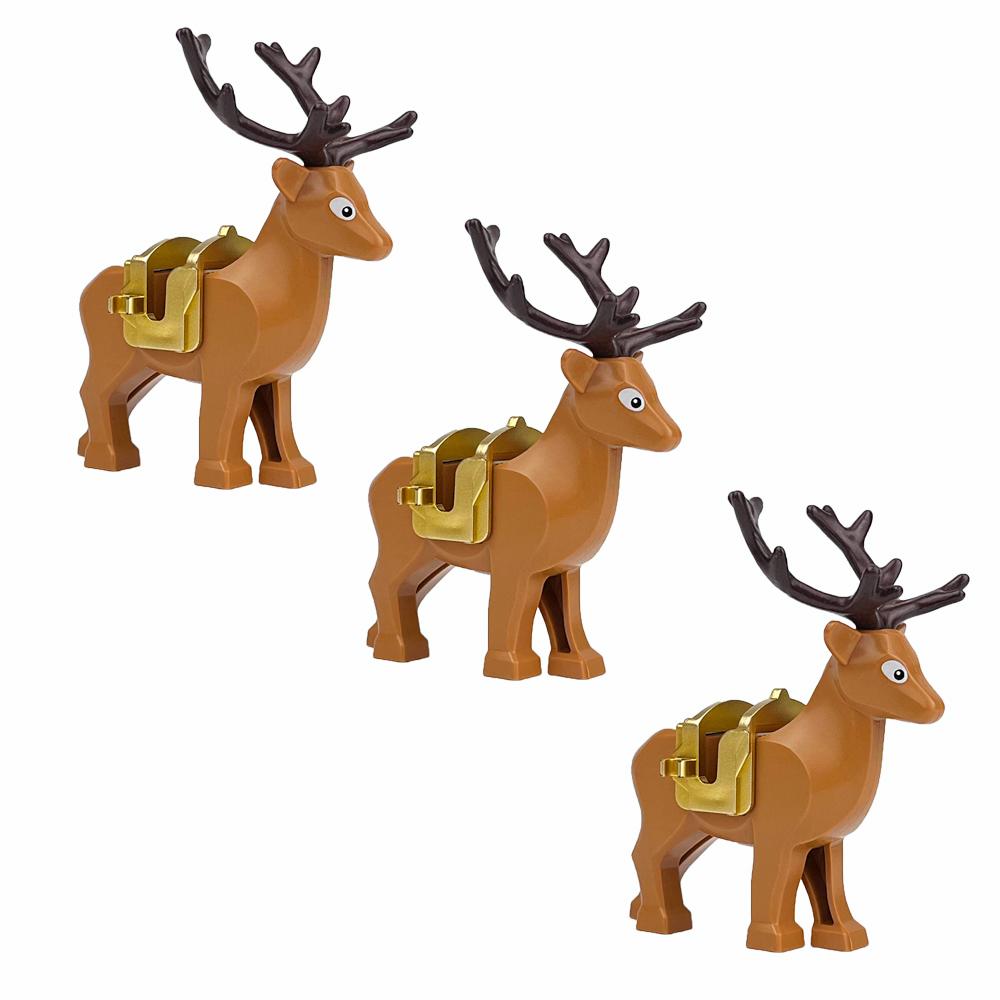 MOC Игрушки из кубиков Модель DIY Креативные кубики Наборы для сборки Дерево Садовое Растение Лес Сборка Естественный Городской Уличный вид Парк Джунгли