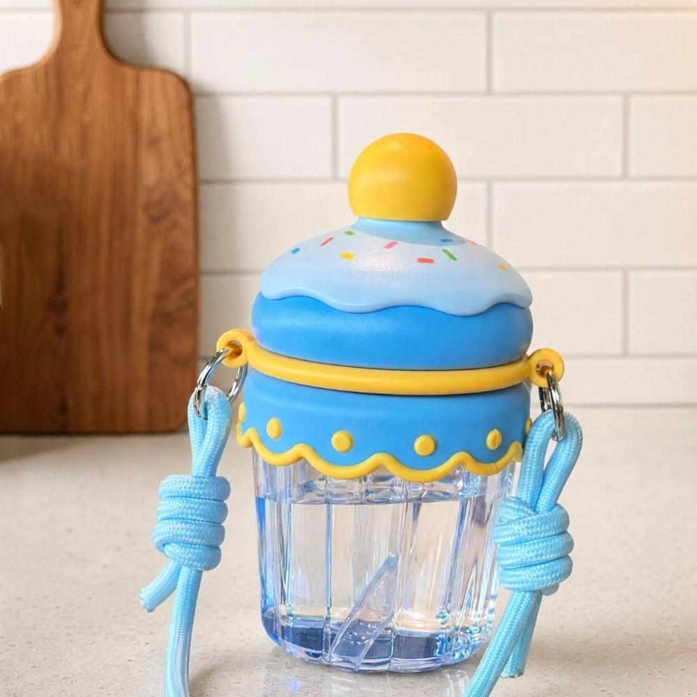 Transparent Clear Tumbler Crossbody Hanging Rope Iced Coffee Cup Drinkware Suction Cup  Home Use
