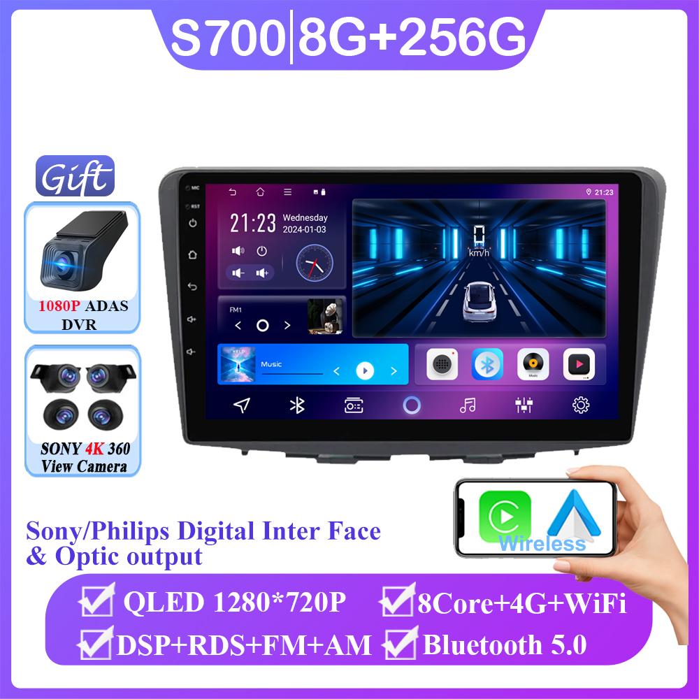 For Suzuki Baleno 2015 - 2021 Android 14 Car Radio Multimedia Video Player GPS Navigation Carplay Touch Screen Auto Stereo WIFI