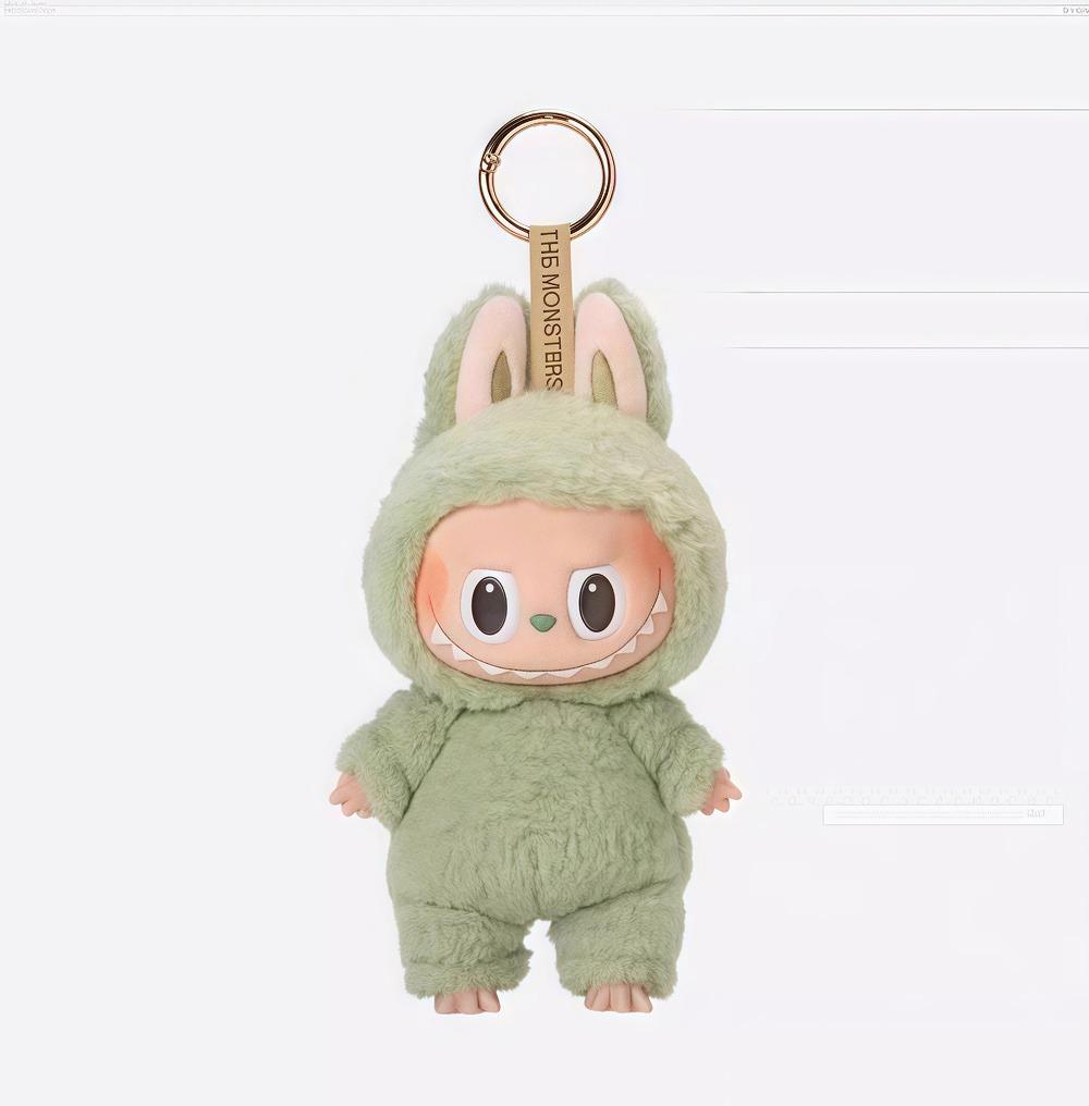 Car Plush Ornament Anime Figure Labubu 1.0 Monster Vinyl Blind Box Series Heartbeat Macaron Doll Kids Gift Birthday Toy Air Outlet Ornament