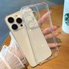 Solid Color Transparent Angel Eyes Suitable for Iphone16promax Mobile Phone Case Apple 16 Anti Fall 15pro Simple 14
