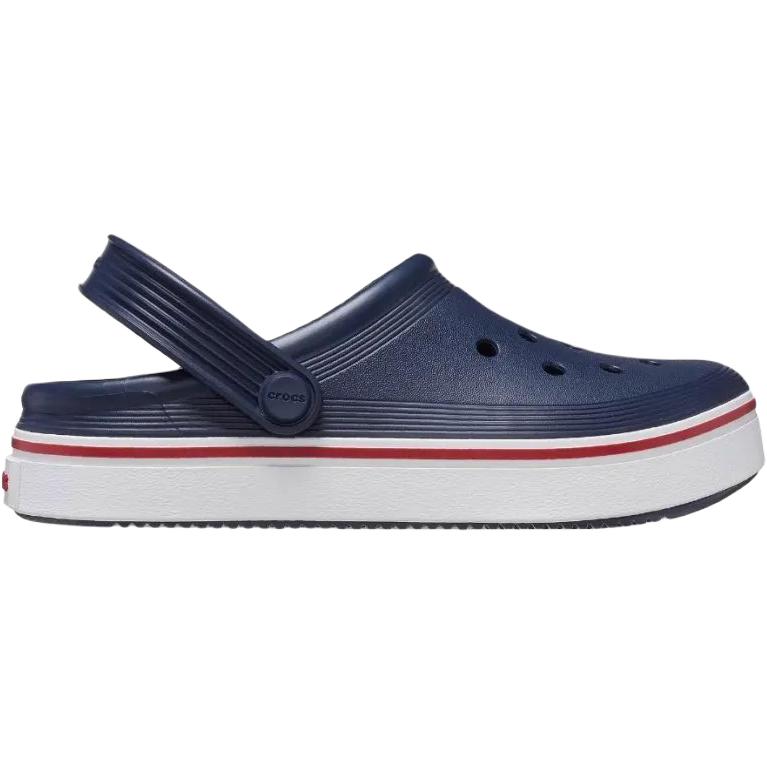 Crocs Off Court Clog K Comfortable Soft Non-Slip Durable Low-Top Kids Sandals Kids Sandals Blue 208477-4CC