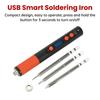 T65 Цифровой Электрический USB Паяльник Набор Интеллектуальный Регулируемая Температура Сварочный Ремонтный Инструмент 180-500℃