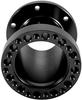 Car Steering Wheel Hub Steering Wheel Hub Adapter Kit Universal 101mm Spacer, Aluminum, Black,