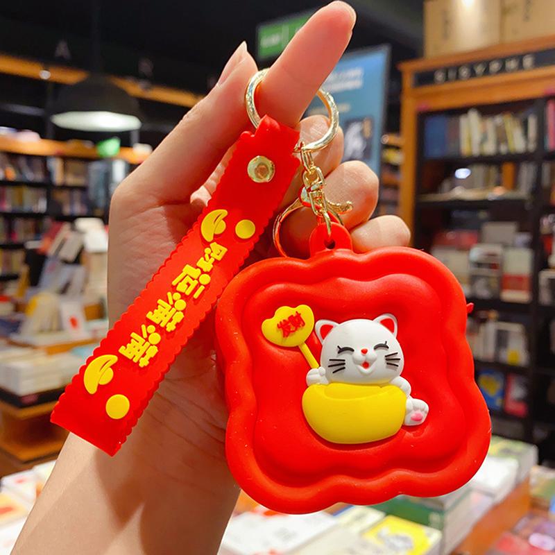 Кавайная капибара кошелек для монет мультяшный забавный аква дельфин брелок мини-сумка кулон креативная сумка для хранения наушников