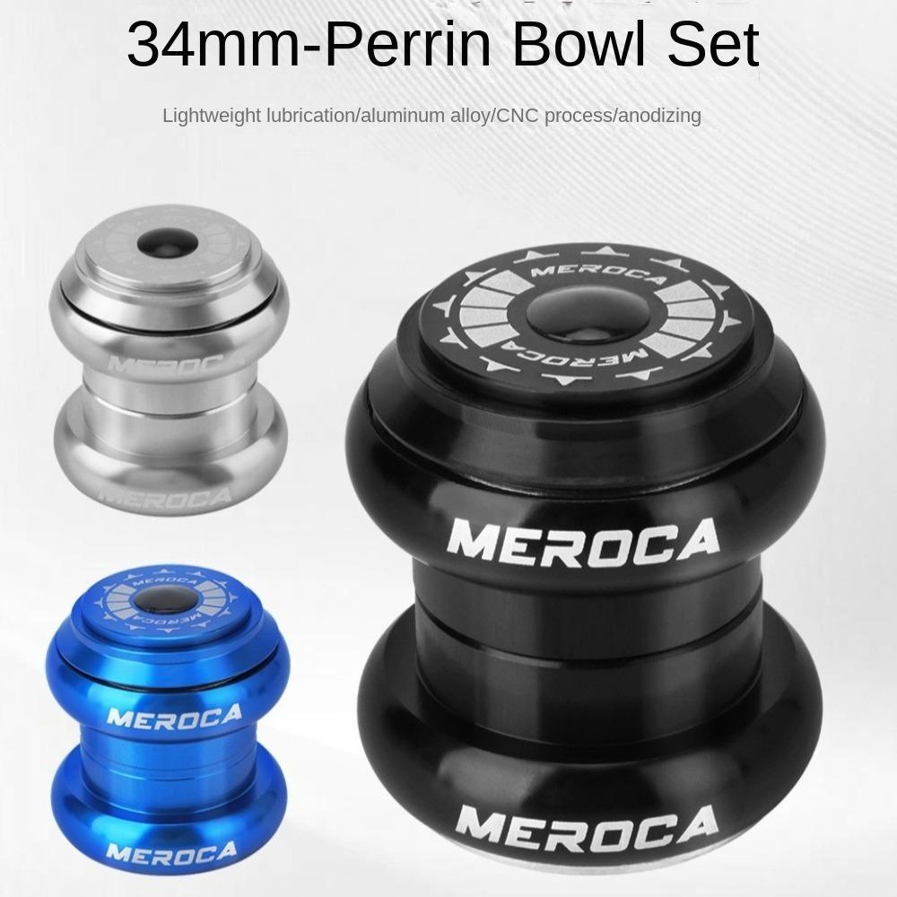 MEROCA Bike Steering Cups 34mm Bicycle Parts New Bicycle Headset for Mountain Cycling Fork
