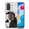 Чехол для телефона с рисунком Аниме Токио Мстители для Xiaomi Redmi Note 15 14 13 12S 12 Pro Plus 11S 11E 11 11T 10S 10 Арт Мягкий чехол с узором Красный