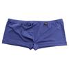 La Pomme MFS Fabric Boxer Shorts with a 3D Pouch Made In Sizes M and L Men's Low-Rise Front, Japan, (Product Code 628005), Navy.